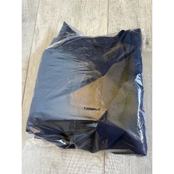 Banana Republic Navy Poplin Cross-Back Midi Dress Size 0 New With Tags - Picture 7 of 7